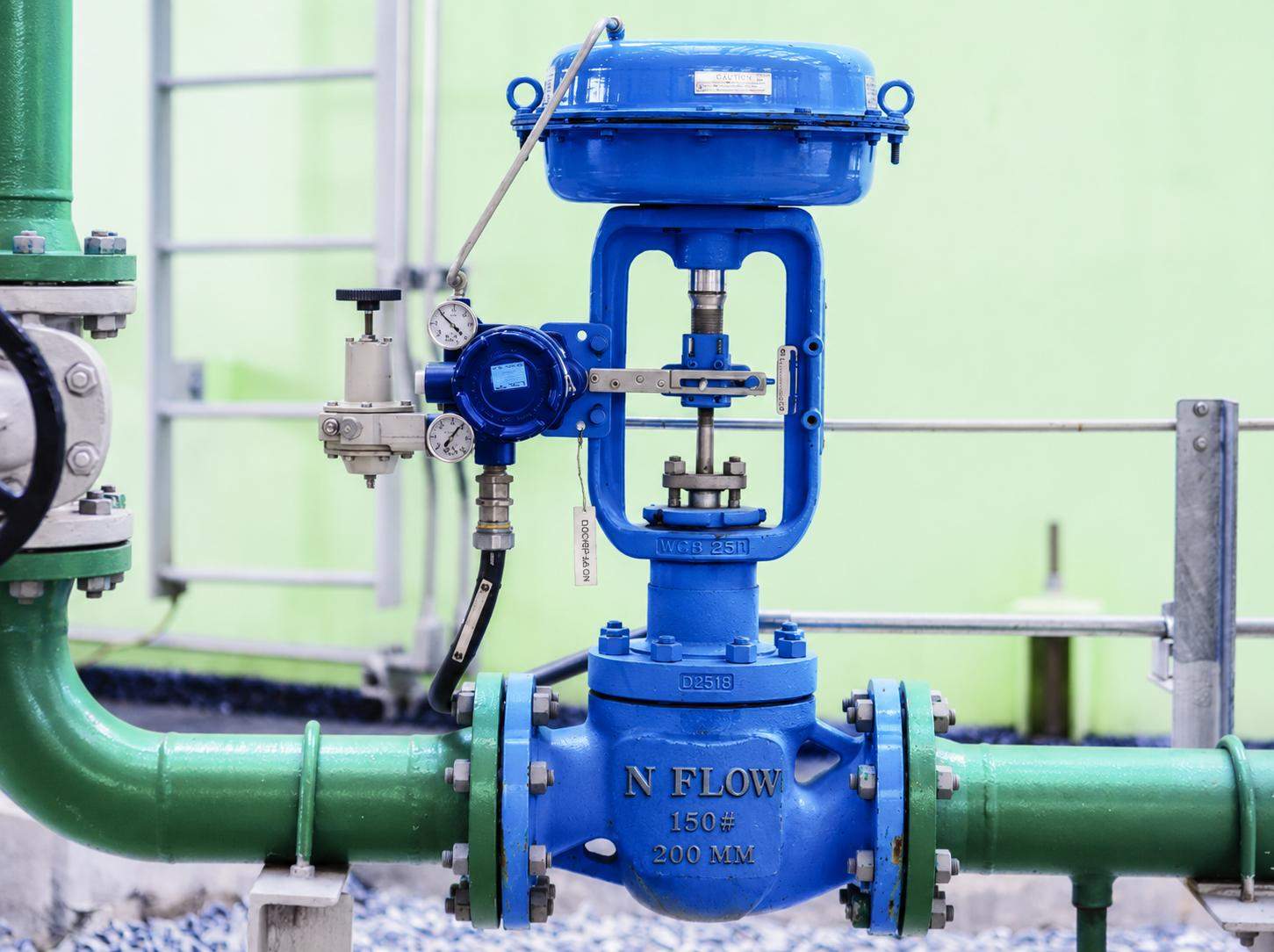 Control Engineering pneumatic control valve installation